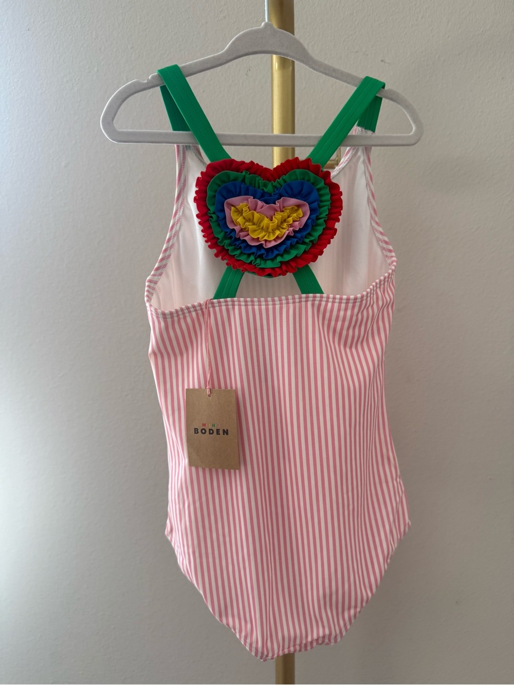 Mini boden Applique Back Swimsuit - Picture 4 of 7